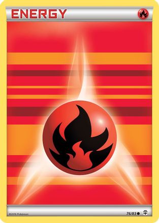 Fire Energy (76/83) [XY: Generations] Pokemon Single Pokémon