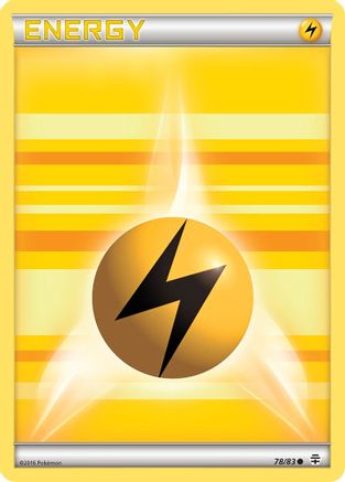 Lightning Energy (78/83) [XY: Generations] Pokemon Single Pokémon