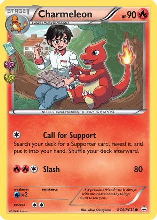 Charmeleon (RC4/83) [XY: Generations Radiant Collection] Pokemon Single Pokémon