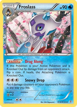 Froslass (RC8/83) Holofoil [XY: Generations Radiant Collection] Pokemon Single Pokémon