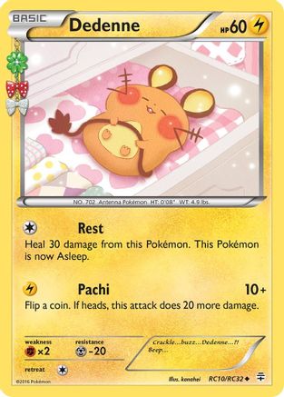 Dedenne (RC10/83) Holofoil [XY: Generations Radiant Collection] Pokemon Single Pokémon