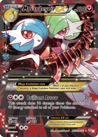 M Gardevoir EX (Full Art) (RC31/83) Holofoil [XY: Generations Radiant Collection] Pokemon Single Pokémon