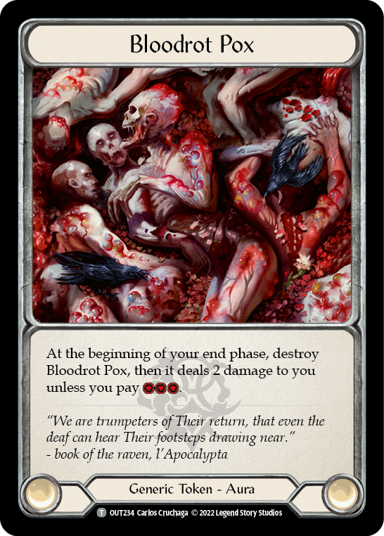 Bloodrot Pox // Harmonized Kodachi [OUT234 // OUT048] (Outsiders) Flesh And Blood Single Flesh And Blood   