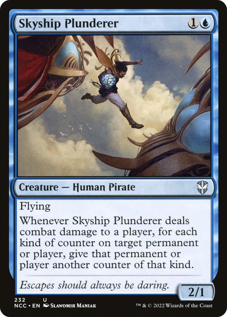 Skyship Plunderer (NCC-232) [New Capenna Commander] MTG Single Wizards of the Coast