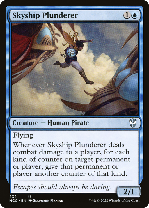 Skyship Plunderer (NCC-232) [New Capenna Commander] MTG Single Wizards of the Coast