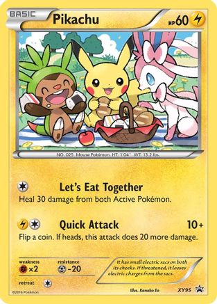 Pikachu (XY95/211) - [Promos: XY Promos] Holofoil Pokemon Single Pokémon