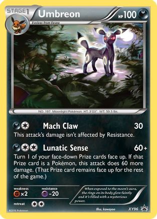 Umbreon (XY96/211) Holofoil [Promos: XY Promos] Pokemon Single Pokémon