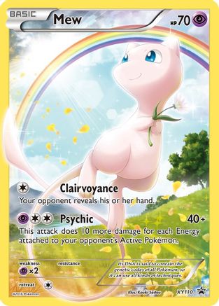 Mew - XY110 (XY110/211) Holofoil [Promos: XY Promos] Pokemon Single Pokémon
