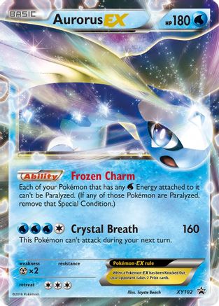 Aurorus EX - XY102 (XY102/211) Holofoil [Promos: XY Promos] Pokemon Single Pokémon