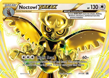 Noctowl BREAK (/211) Holofoil [XY Promos] Pokemon Single Pokémon
