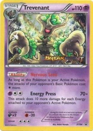 Trevenant - XY94 (Prerelease) [Staff] () Holofoil [Promos: XY Promos] Pokemon Single Pokémon