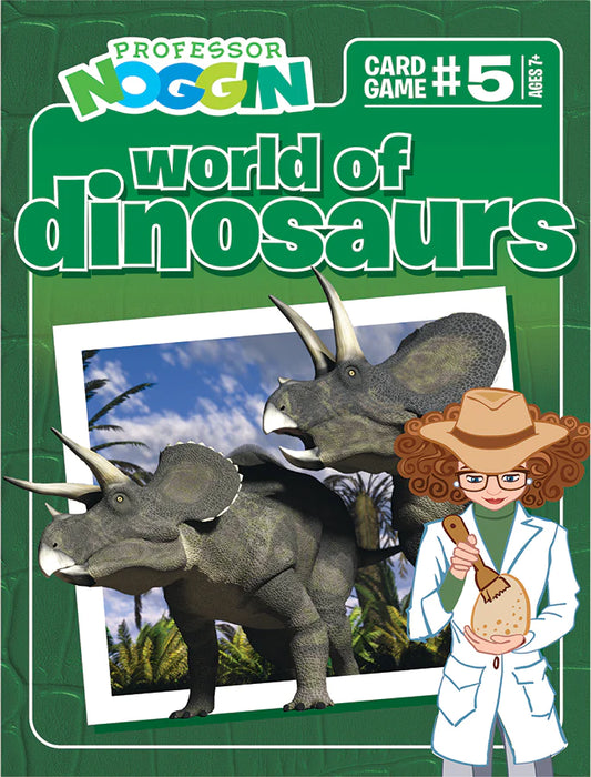 Prof. Noggin #5: World of Dinosaurs Board Games Outset   