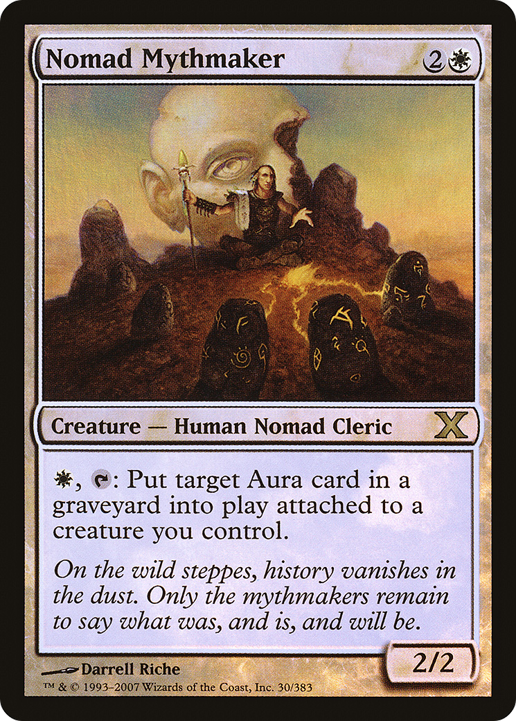 Nomad Mythmaker (10E-30★) [Tenth Edition] Foil MTG Single Wizards of the Coast