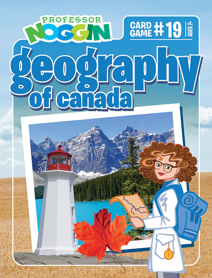 Prof. Noggin #19: Geography of Canada Board Games Outset   