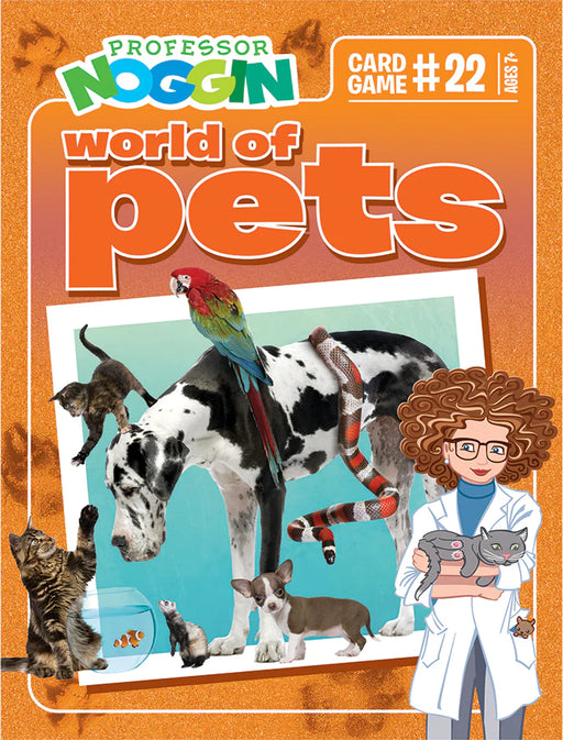 Prof. Noggin #22: World of Pets Board Games Outset   