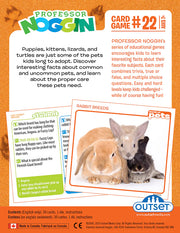 Prof. Noggin #22: World of Pets Board Games Outset   