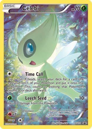 Celebi - XY111 (XY111/211) - [Promos: XY Promos] Holofoil Pokemon Single Pokémon