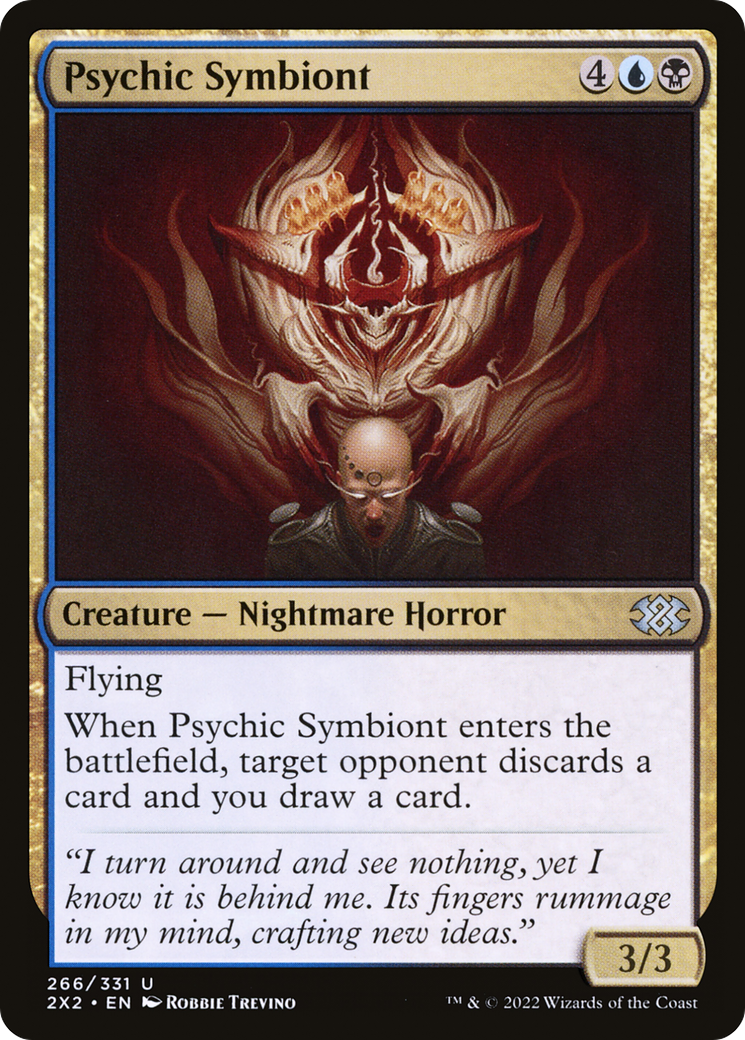 Psychic Symbiont (2X2-266) [Double Masters 2022] MTG Single Wizards of the Coast
