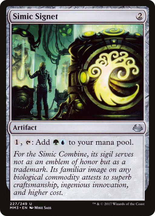 Simic Signet (MM3-227) [Modern Masters 2017] MTG Single Modern Masters 2017
