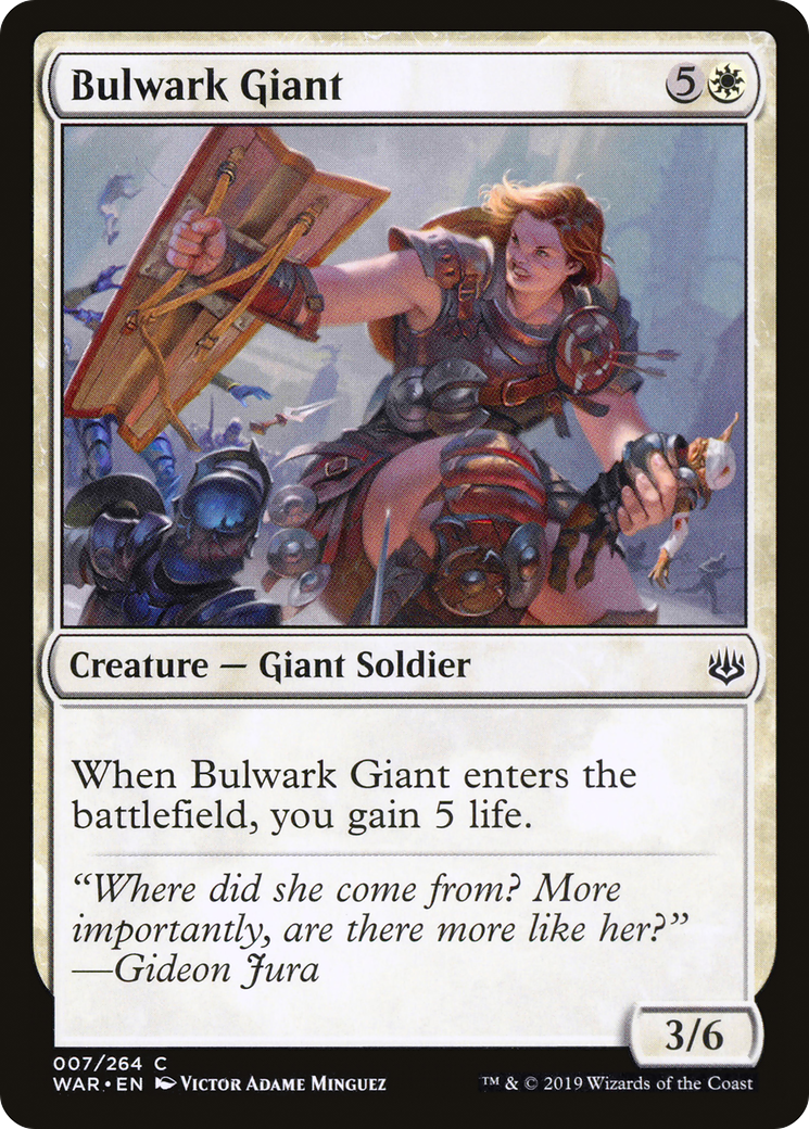 Bulwark Giant (WAR-007) [War of the Spark] MTG Single Wizards of the Coast