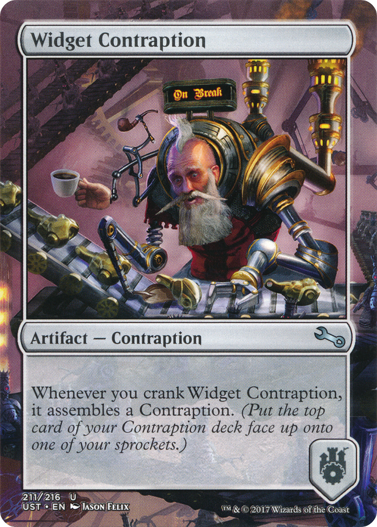 Widget Contraption (UST-211) [Unstable] (Borderless) MTG Single Wizards of the Coast