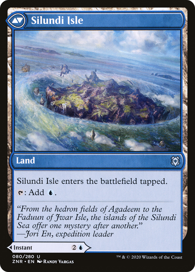Silundi Vision (ZNR-080) [Zendikar Rising] MTG Single Wizards of the Coast