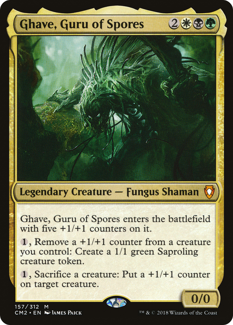 Ghave, Guru of Spores (CM2-157) [Commander Anthology Volume II] MTG Single Wizards of the Coast