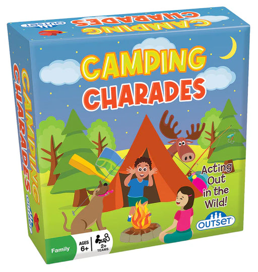 Camping Charades Board Games Outset