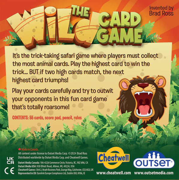 The Wild Card Game Board Games Outset