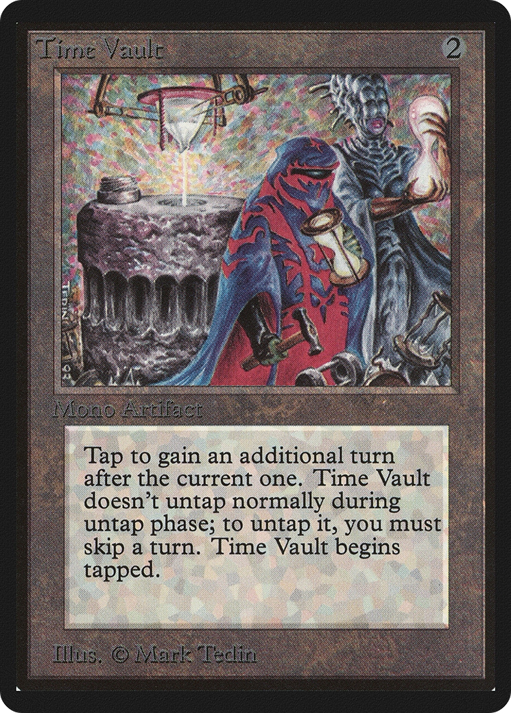 Time Vault (LEB-275) [Oldschool] Limited Edition Beta MTG Single Wizards of the Coast