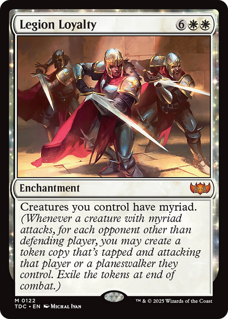 Legion Loyalty (TDC-122) [Commander: Tarkir: Dragonstorm]: MTG Single Wizards of the Coast