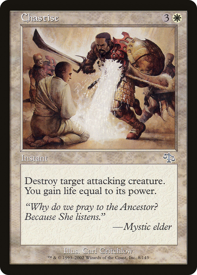 Chastise (JUD-008) [Judgment] MTG Single Wizards of the Coast