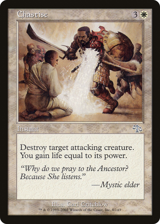Chastise (JUD-008) [Judgment] MTG Single Wizards of the Coast