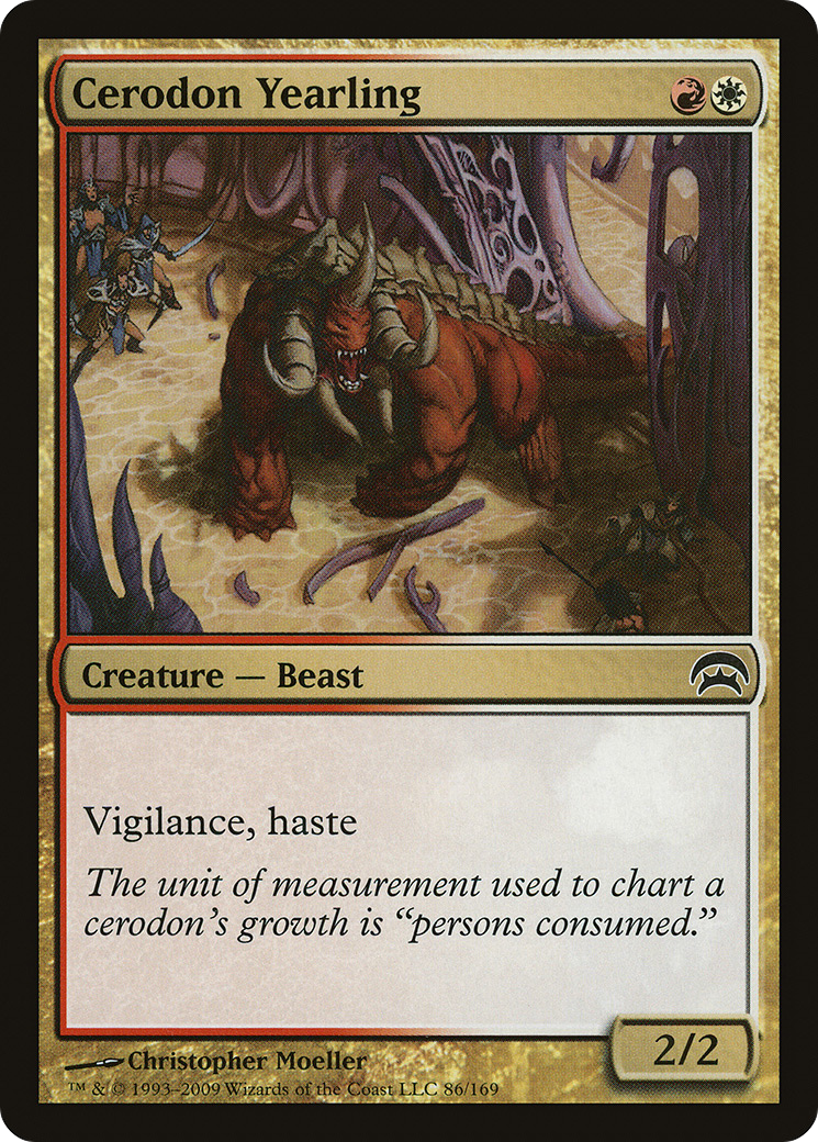 Cerodon Yearling (HOP-086) [Misc] Planechase MTG Single Wizards of the Coast