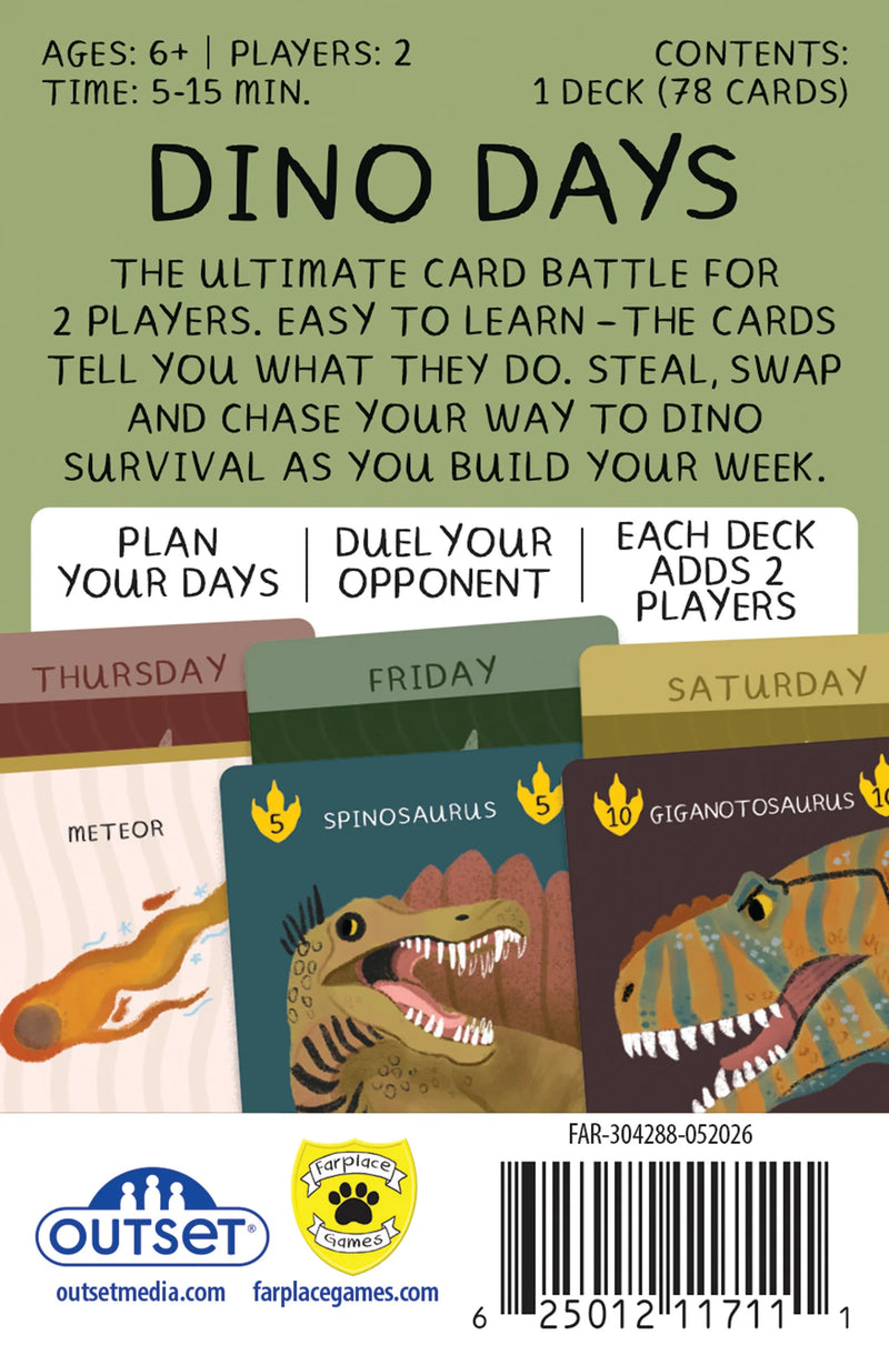 Dino Days Board Games Outset