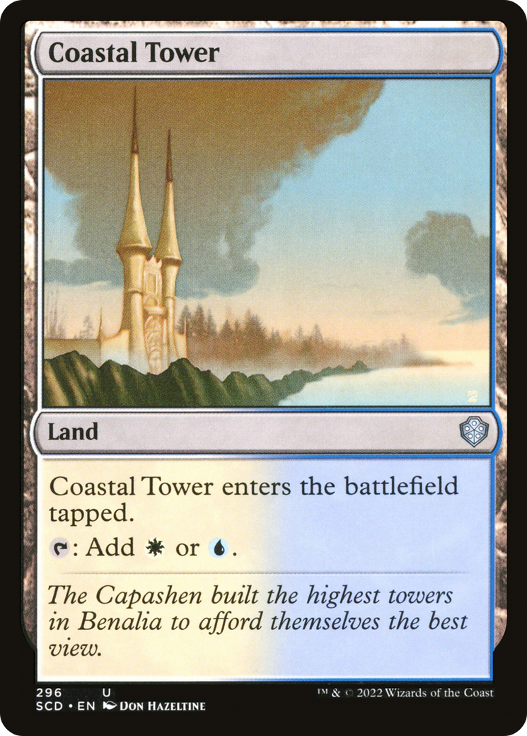 Coastal Tower (SCD-296) [Starter Commander Decks] MTG Single Wizards of the Coast