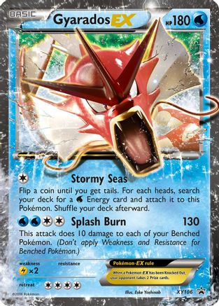 Gyarados EX (XY106/211) - [Promos: XY Promos] Holofoil Pokemon Single Pokémon