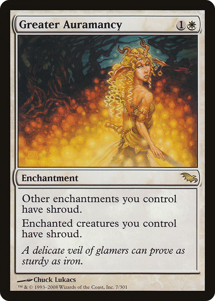 Greater Auramancy (SHM-007) [Shadowmoor] Foil MTG Single Wizards of the Coast