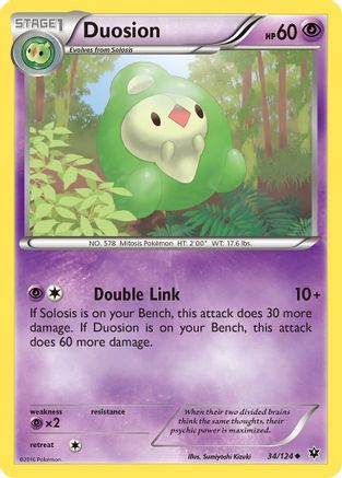 Duosion (/124) [XY: Fates Collide] Pokemon Single Pokémon
