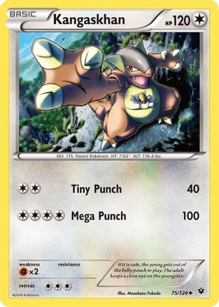 Kangaskhan (/124) [XY: Fates Collide] Pokemon Single Pokémon