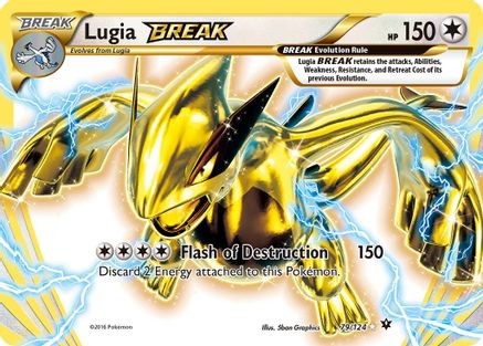 Lugia BREAK (79/124) Holofoil [XY: Fates Collide] Pokemon Single Pokémon