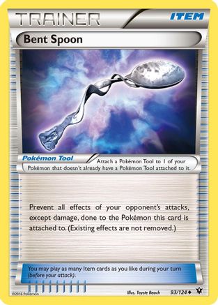 Bent Spoon (/124) [XY: Fates Collide] Pokemon Single Pokémon