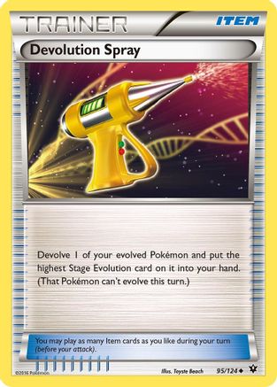 Devolution Spray (95/124) Reverse Holofoil [XY: Fates Collide] Pokemon Single Pokémon