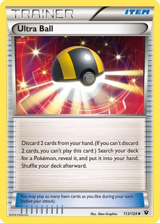 Ultra Ball (113/124) [XY Fates Collide] Pokemon Single Pokémon