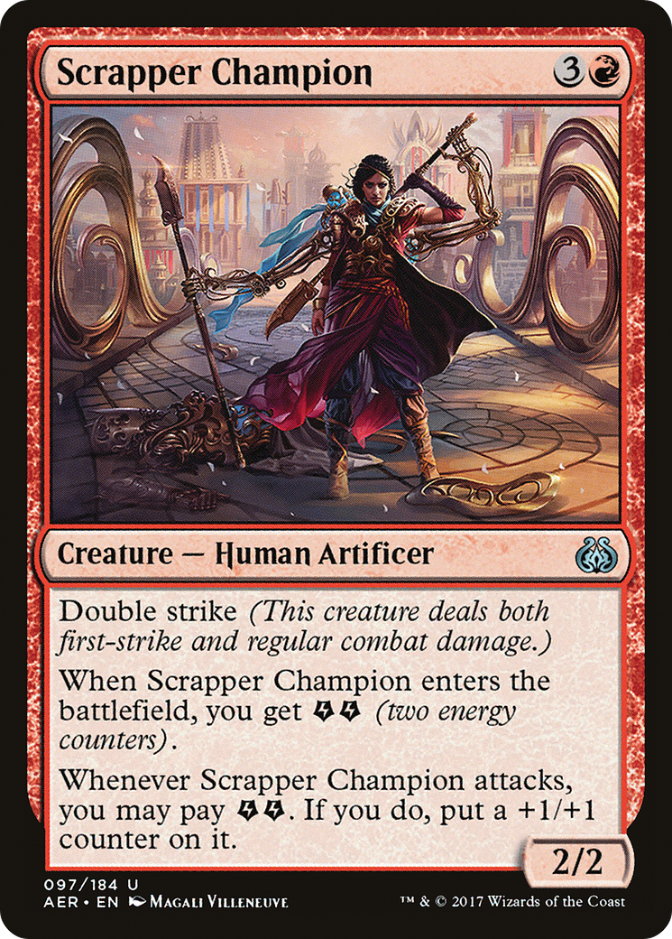 Scrapper Champion (AER-097) [Aether Revolt] Foil MTG Single Wizards of the Coast