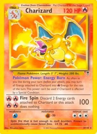 Charizard - 3/110 (WotC Legendary Collection) () [Misc: Deck Exclusives] Pokemon Single Pokémon