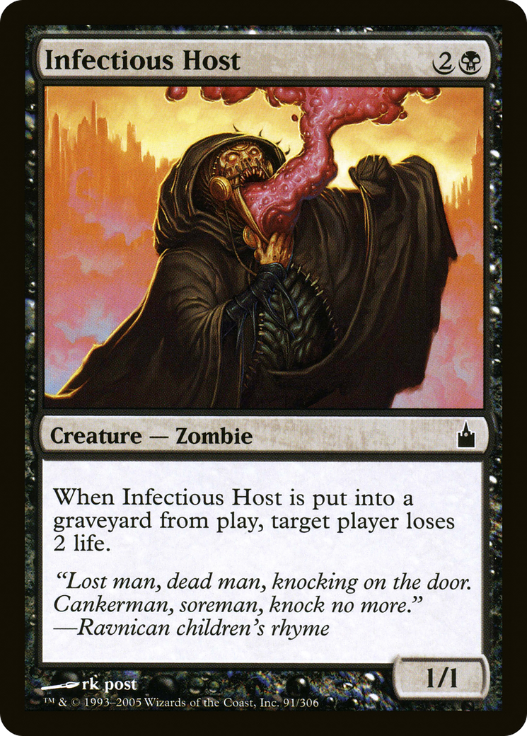Infectious Host (RAV-091) [Ravnica: City of Guilds] Foil MTG Single Wizards of the Coast