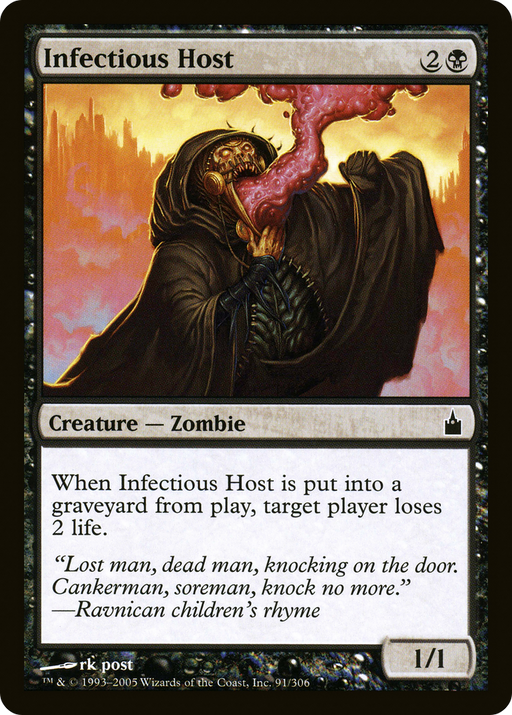 Infectious Host (RAV-091) [Ravnica: City of Guilds] Foil MTG Single Wizards of the Coast