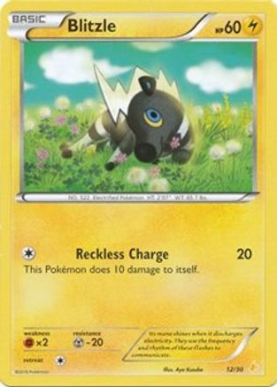 Blitzle (26) () [XY: Trainer Kit Pikachu Libre & Suicune] Pokemon Single Pokémon