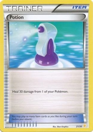 Potion (21 - Pikachu Libre Deck) () [XY: Trainer Kit Pikachu Libre & Suicune] Pokemon Single Pokémon